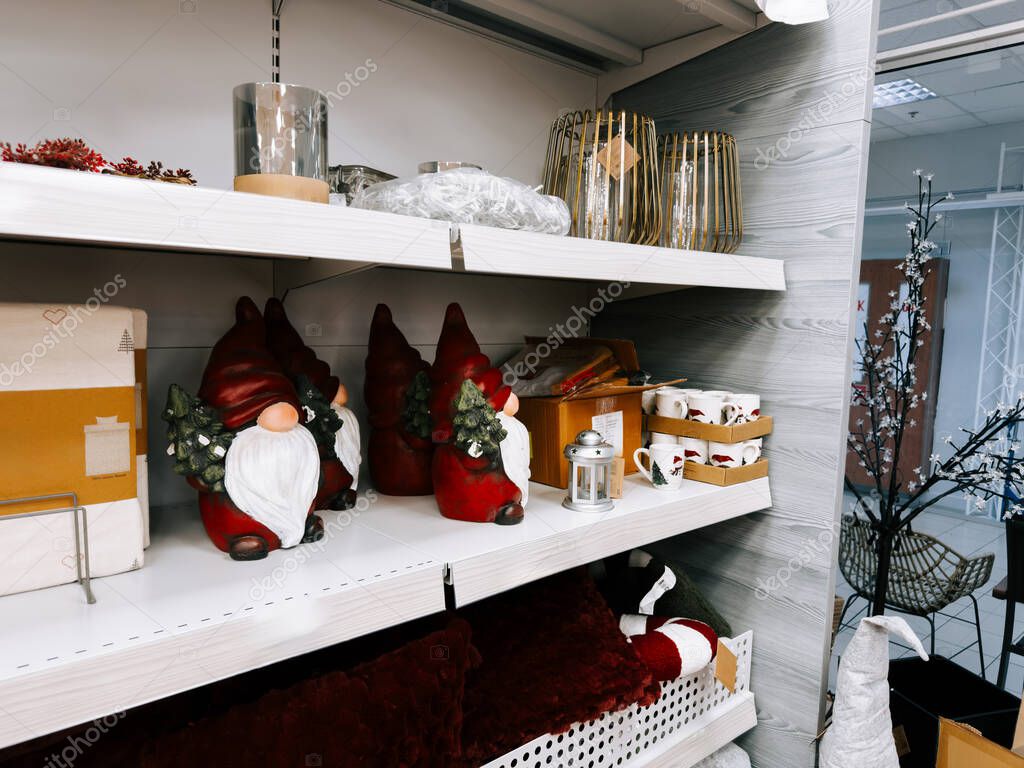 Esposizione di idee regalo in un negozio